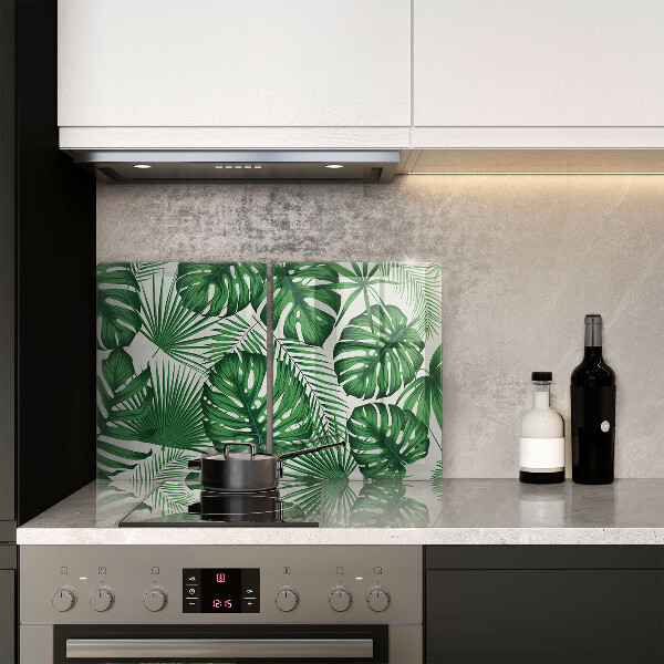 Kitchen worktop protector Monstera leaves