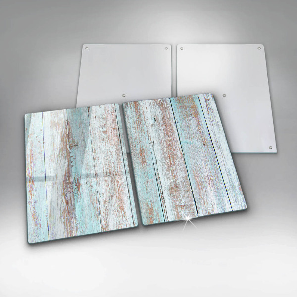 Induction hob cover Old vintage boards