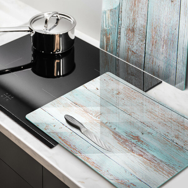 Induction hob cover Old vintage boards