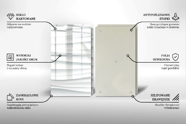 Induction hob cover Modern structure