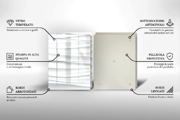 Induction hob cover Modern structure