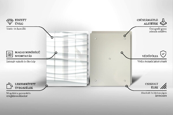 Induction hob cover Modern structure