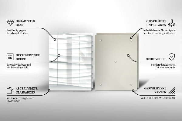 Induction hob cover Modern structure