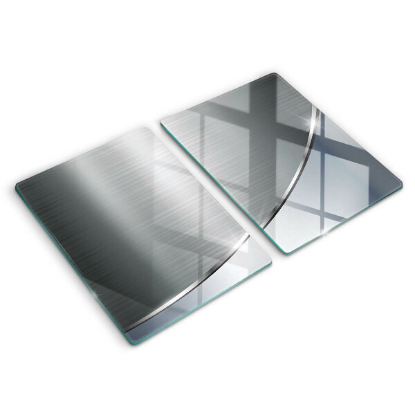 Induction hob cover Pattern metal abstraction