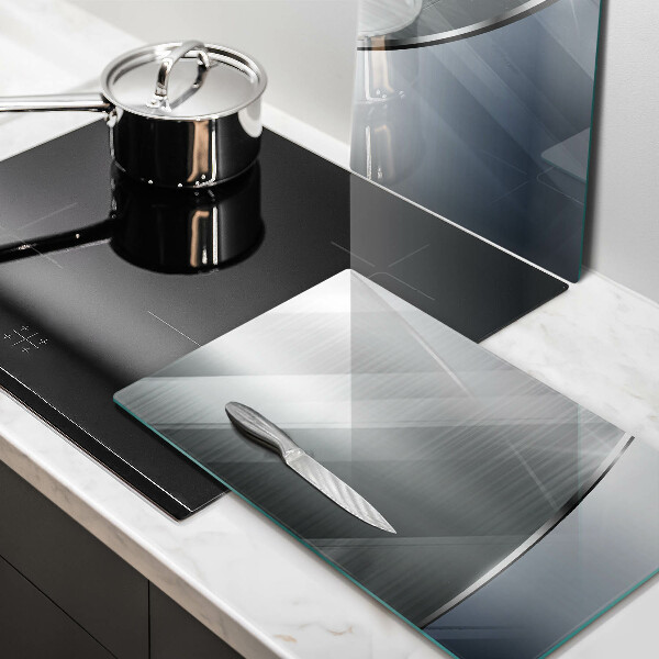 Induction hob cover Pattern metal abstraction