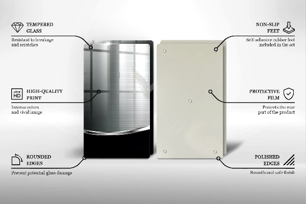 Work surface savers Abstraction with metal