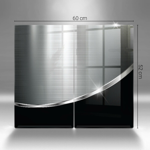 Work surface savers Abstraction with metal