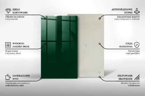 Induction hob protector Green color