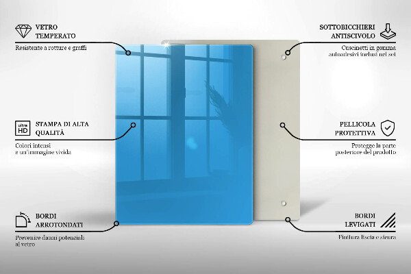 Induction hob protector Blue color