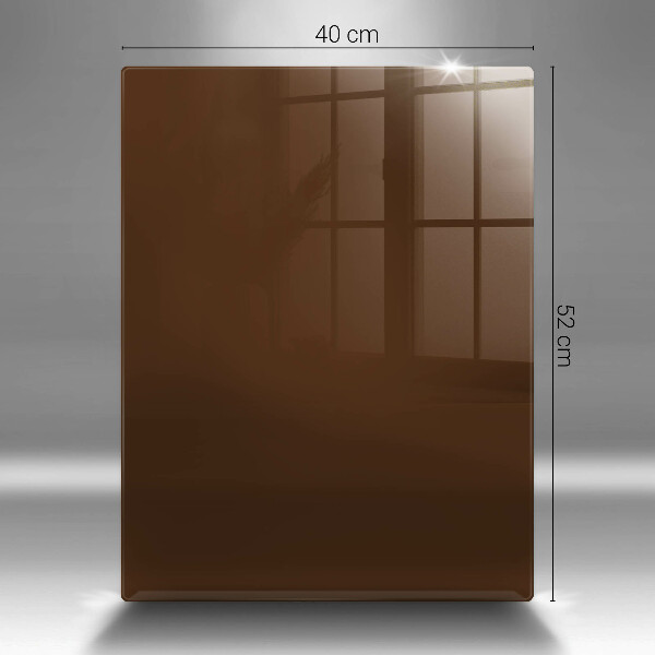 Induction hob protector Brown color