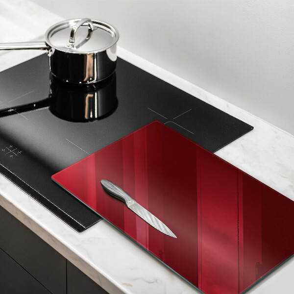 Induction hob protector Burgundy
