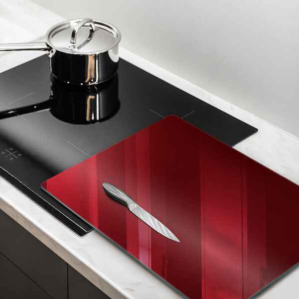 Induction hob protector Burgundy