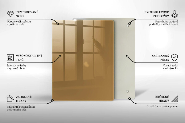 Induction hob protector Beige colour