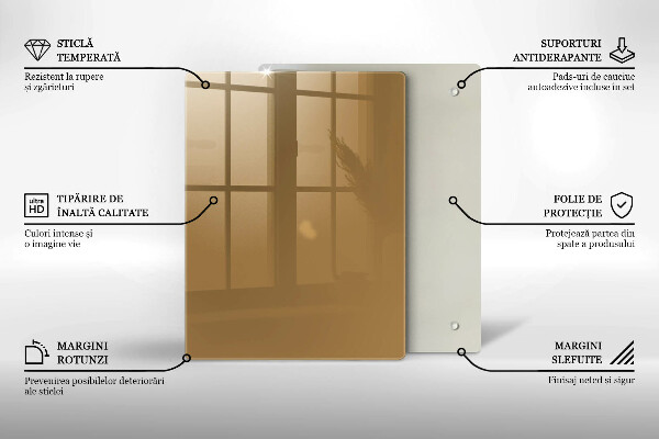 Induction hob protector Beige colour