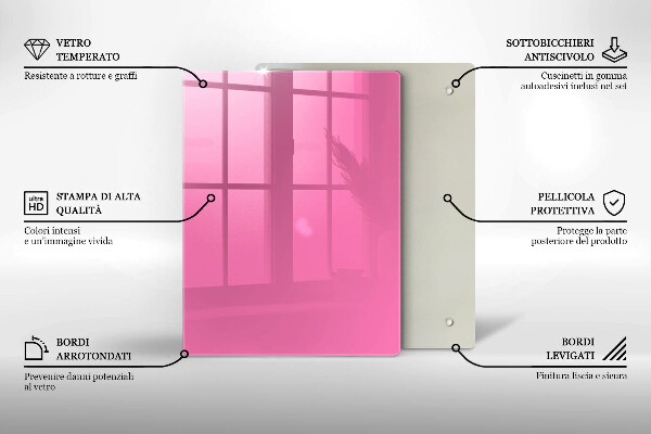 Work surface savers Pink color