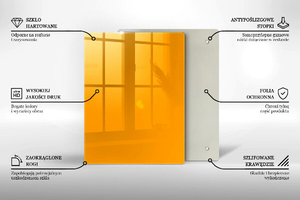 Work surface savers Dark yellow color