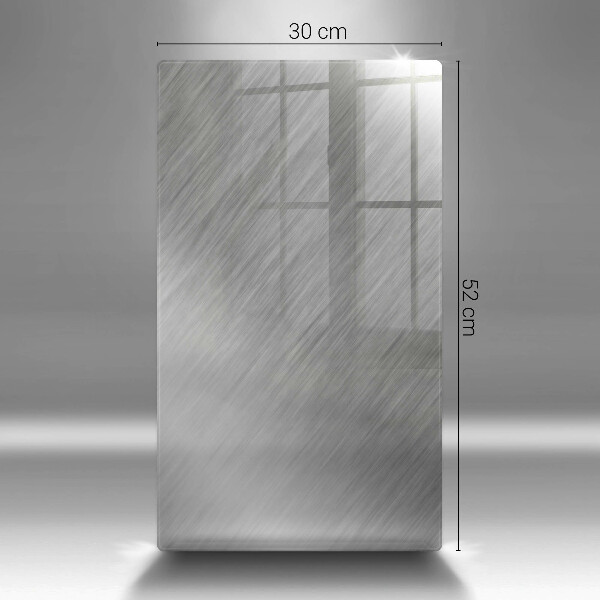 Induction hob protector Metal texture background