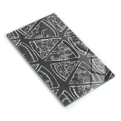 Induction hob protector Pizza illustration