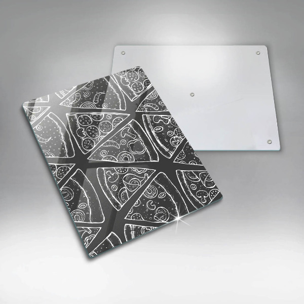 Induction hob protector Pizza illustration