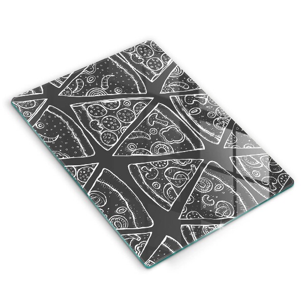 Induction hob protector Pizza illustration