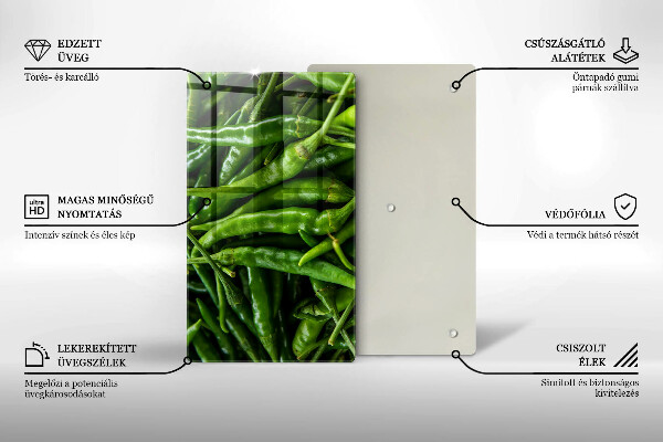 Worktop cover Pods peas