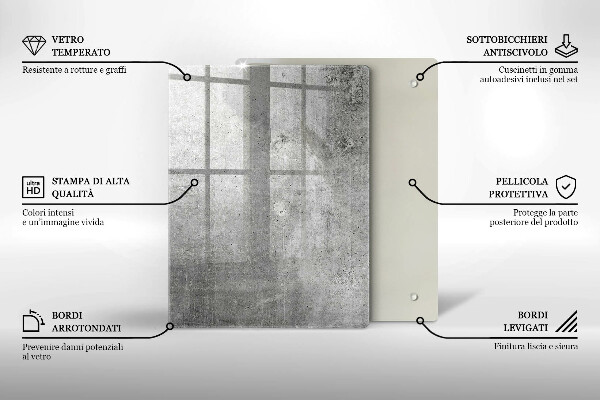 Worktop cover Concrete texture
