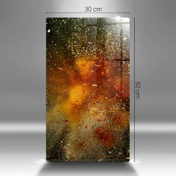 Induction hob protector Colorful spices