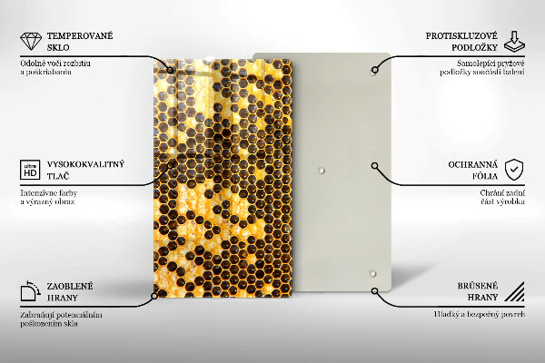 Induction hob protector Honeycomb