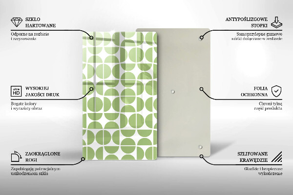 Induction hob protector Boho shapes