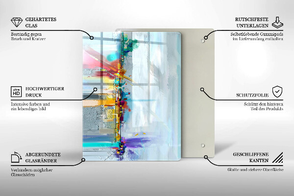 Worktop cover Painted abstraction