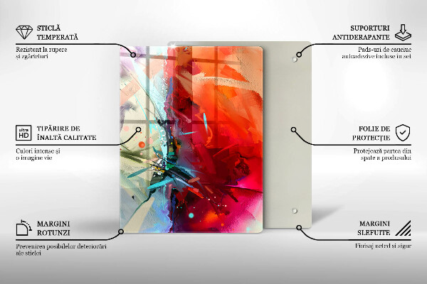 Worktop cover Painted abstraction