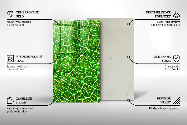 Worktop cover Leaf structure