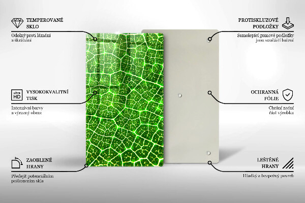 Worktop cover Leaf structure