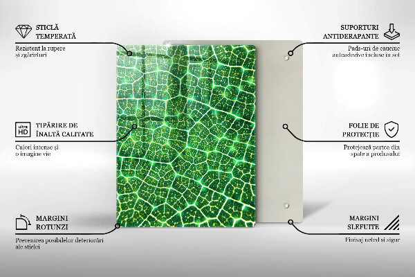 Worktop cover Leaf structure