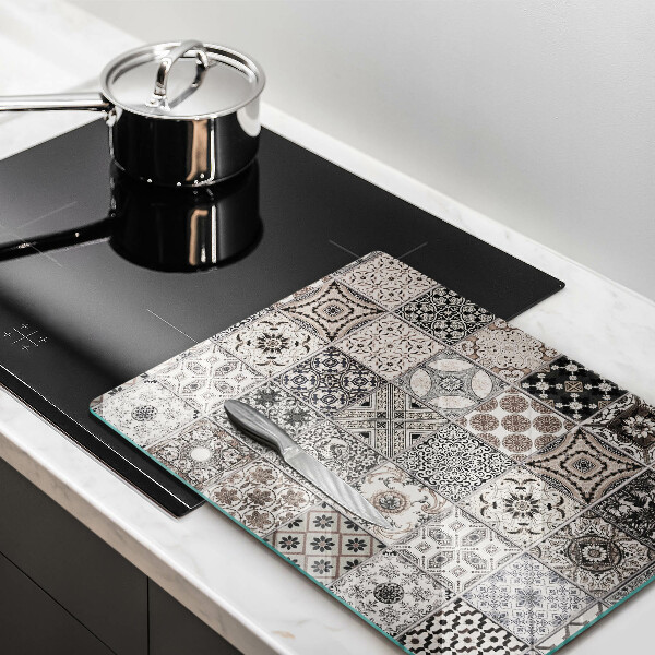 Induction hob protector Decorative tiles