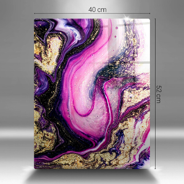Worktop cover Abstraction design gold