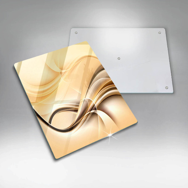 Induction hob protector Abstraction of smoke