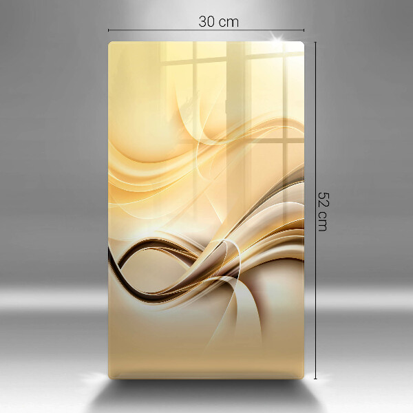 Induction hob protector Abstraction of smoke