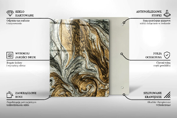 Induction hob protector Rich abstraction