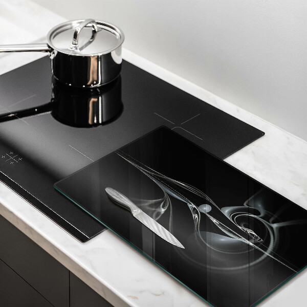 Induction hob protector Modern abstraction