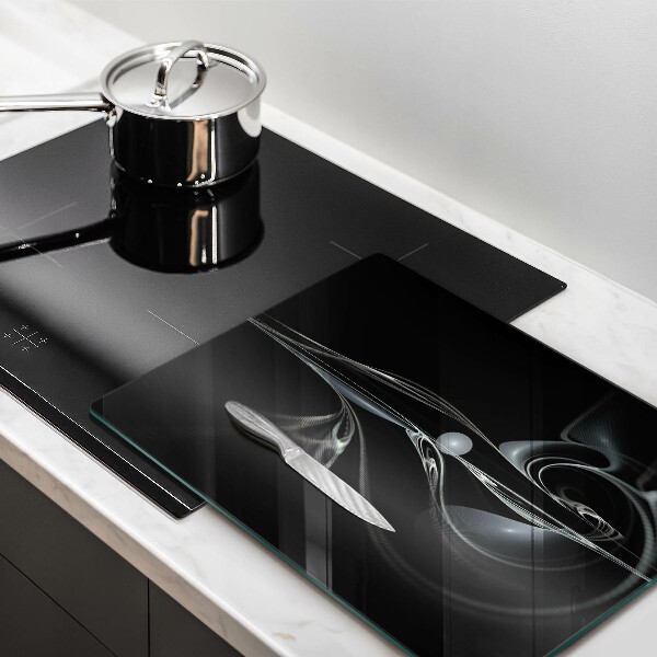Induction hob protector Modern abstraction