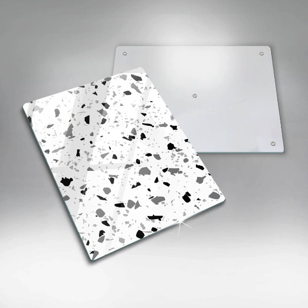 Induction hob protector Decorative stone gres