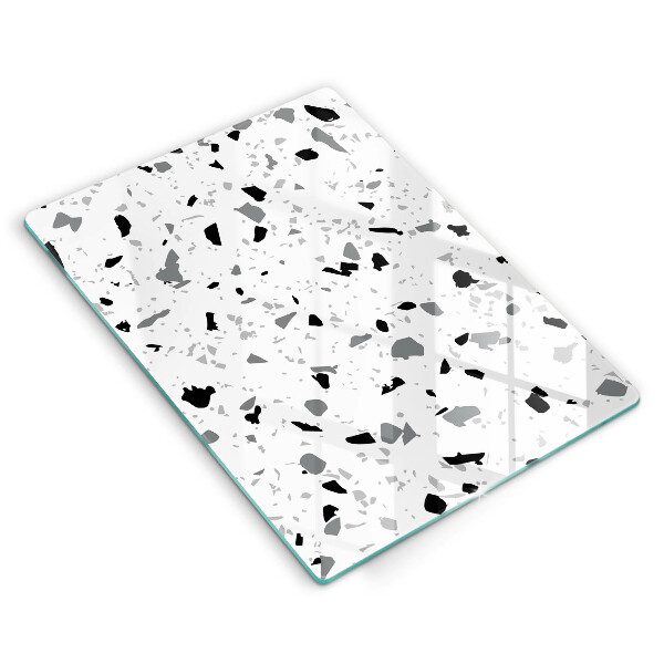 Induction hob protector Decorative stone gres