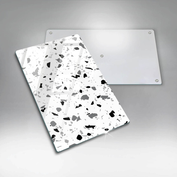 Induction hob protector Decorative stone gres