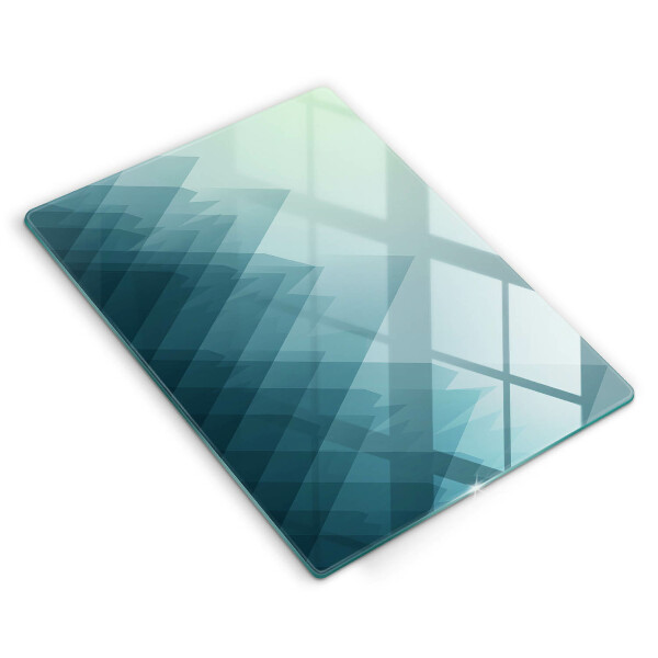 Induction hob protector Abstract mountains