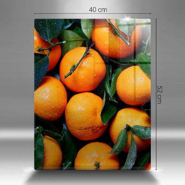 Induction hob protector Fruit oranges