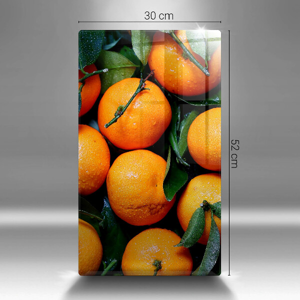 Induction hob protector Fruit oranges