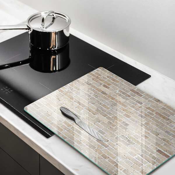 Kitchen countertop cover Wall bright bricks