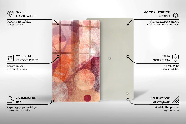 Kitchen countertop cover Abstract art