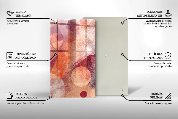 Kitchen countertop cover Abstract art